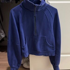 Lululemon Women's Blue Half-Zip